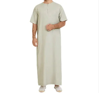 Jubba Thobe Homme Musulman – Vêtement Islamique Élégant - BONSOOQ