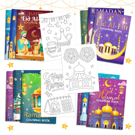 Lot de 16 Mini Livres de Coloriage – Peinture Graffiti - BONSOOQ