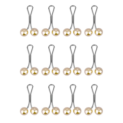 Clips Hijab Perles Femme Musulmane – Lot 12 Élégants - BONSOOQ