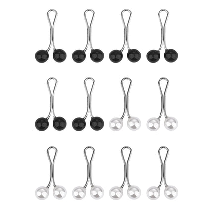 Clips Hijab Perles Femme Musulmane – Lot 12 Élégants - BONSOOQ