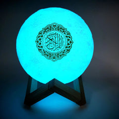 Mini Veilleuse Musulmane Lumineuse avec Coran et Azan – Enceinte Bluetooth - BONSOOQ