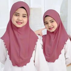 Hijab Enfant Musulman 50 cm – Écharpe Islamique Fille Douce et Confortable - BONSOOQ