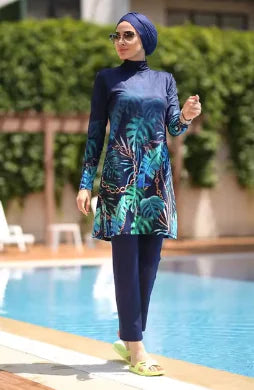 Burkini Plage Modeste Femme Musulmane – Grande Taille - BONSOOQ