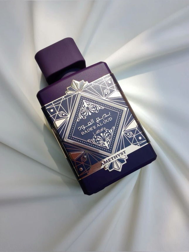 Lattafa Badee Al Oud Améthyste Eau de Parfum Unisexe – Parfum Oud Spirituel 100ml - BONSOOQ
