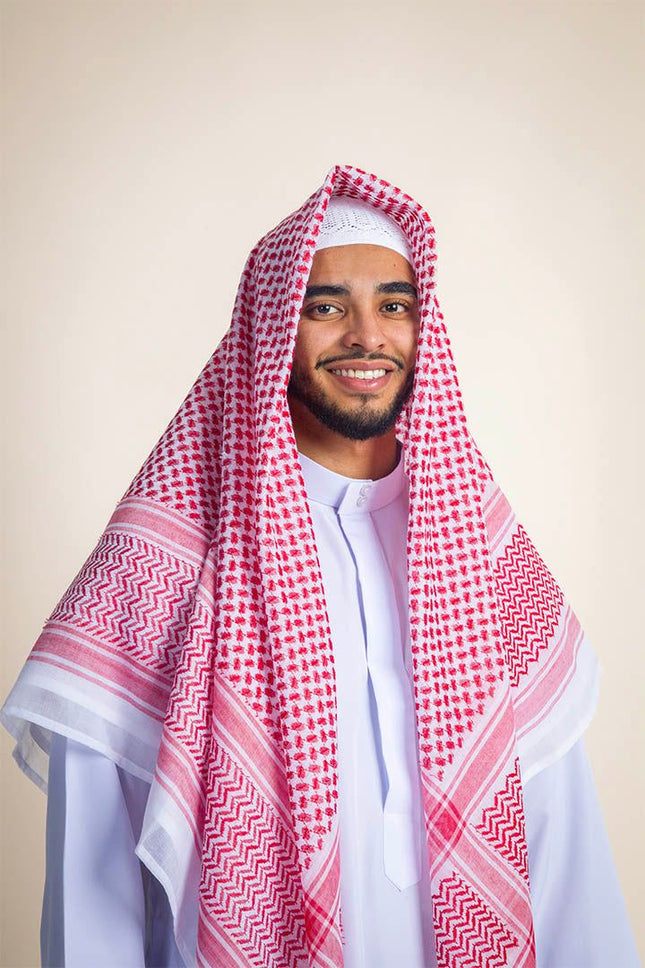 Écharpe Shemagh Homme Musulman – Foulard Traditionnel Élégant - BONSOOQ
