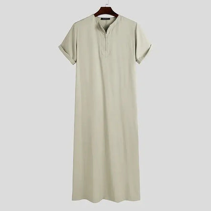 Jubba Thobe Homme Musulman – Vêtement Islamique Élégant - BONSOOQ
