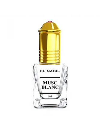 Parfum Musc Blanc El Nabil 5 ml – Oriental Unisexe - BONSOOQ