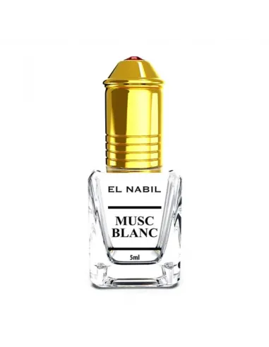 Parfum Musc Blanc El Nabil 5 ml – Oriental Unisexe - BONSOOQ