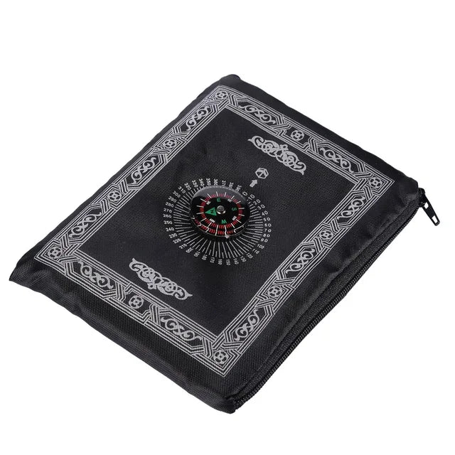 Tapis de Prière Musulman imprimé Portable – Léger et Pliable - BONSOOQ